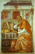Sandro Botticelli St. Augustine Sweden oil painting artist